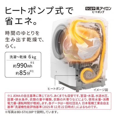【日立ドラム式洗濯乾燥機ビッグドラム】　BD-SVX120P L(W)