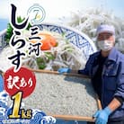 訳あり こモリ1kg!バラエティ豊富な三河しらす H018-046