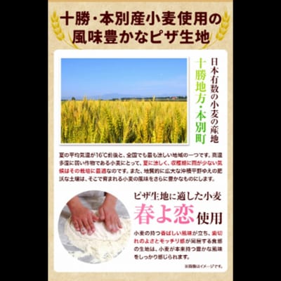 北海道 マルゲリータピザ4枚セット