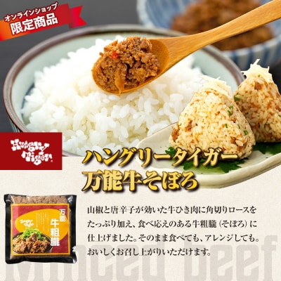 ハングリータイガー　ハンバーグ&万能牛そぼろお取り寄せセット
