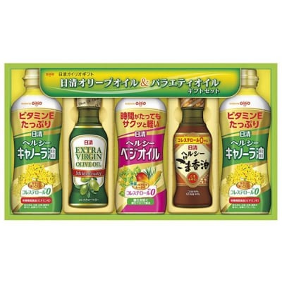 オリーブ&バラエティオイルギフト(4種5本)<日清オイリオ> | ふるさと納税のお礼品
