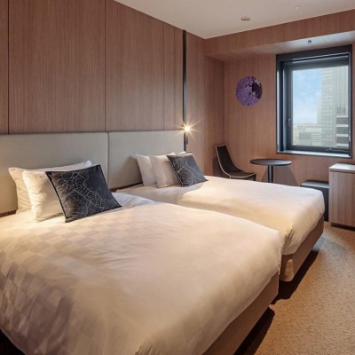 横浜東急REIホテル スタンダードツイン1泊朝食付ペア宿泊券|朝食のモーニングビュッフェも楽しめる