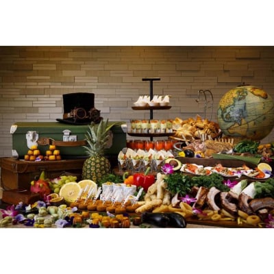 【ハイアットリージェンシー横浜】ハーバーキッチン　平日ランチビュッフェ ペア券