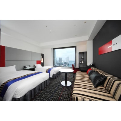 ニューオータニイン横浜プレミアム　ペア宿泊プラン海側スーペリアツイン朝夕食付/夕食:洋食コース