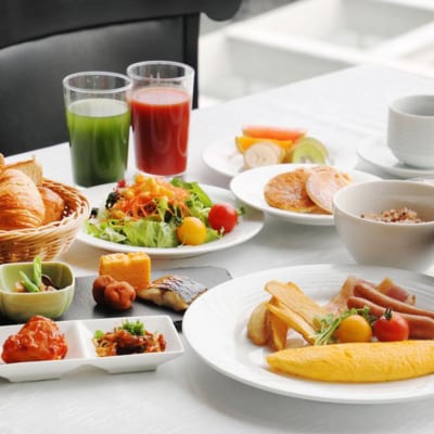 ニューオータニイン横浜プレミアム　ペア宿泊プラン海側スーペリアツイン朝夕食付/夕食:洋食コース