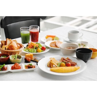 ニューオータニイン横浜プレミアム　ペア宿泊プラン海側スーペリアツイン朝夕食付/夕食:洋食コース