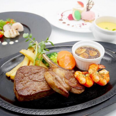 ニューオータニイン横浜プレミアム　ペア宿泊プラン海側スーペリアツイン朝夕食付/夕食:洋食コース