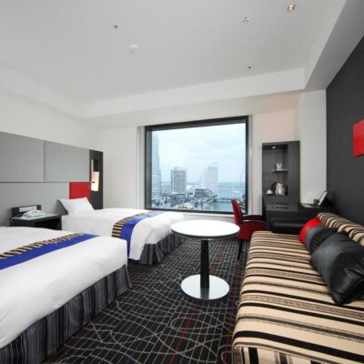 ニューオータニイン横浜プレミアム　ペア宿泊プラン　海側スーペリアツインルーム朝夕食付き/下町ディナー