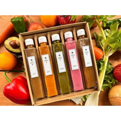 ＜横浜産＞野菜を野菜で食べる生ドレッシング　5本セット