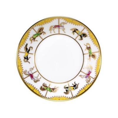 10cmミニディッシュペアセット(うまくゆく)〈大倉陶園〉