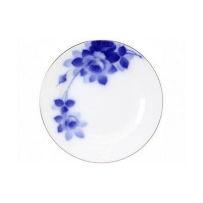 ティーセット(ブルーローズ)〈大倉陶園〉