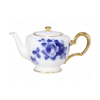 ティーセット(ブルーローズ)〈大倉陶園〉