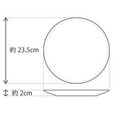 23cmプレート&19cmスープ皿ペアセット(ブルーローズ)<大倉陶園>