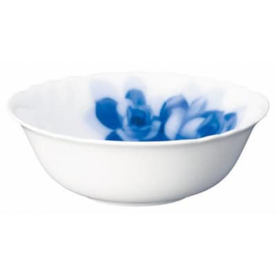 マグ&プレート&ポリッジボールペアセット(ブルーローズジャネット)<大倉陶園>