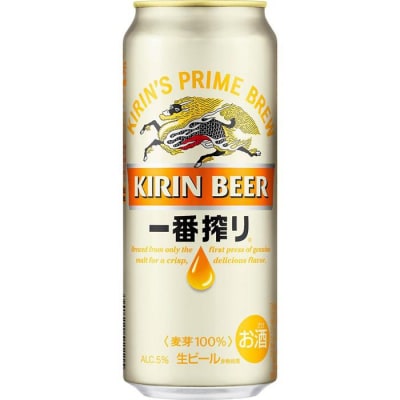 横浜工場製キリン一番搾り生ビール　500ml1ケース(24本入)