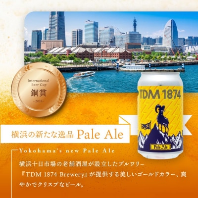 TDM 1874 Brewery クラフトビール Pale Ale ペールエール　350ml×3本