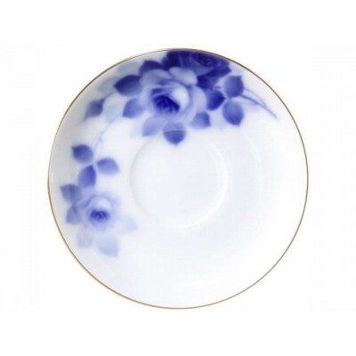 碗皿ペアセット(ブルーローズ)<大倉陶園>
