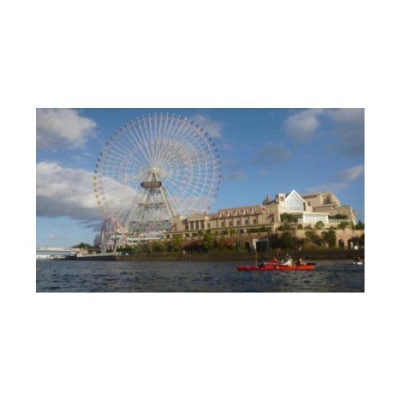 シーカヤック赤レンガミニツーリング(大人1名と小中学生のこども1名の計2名での乗船)