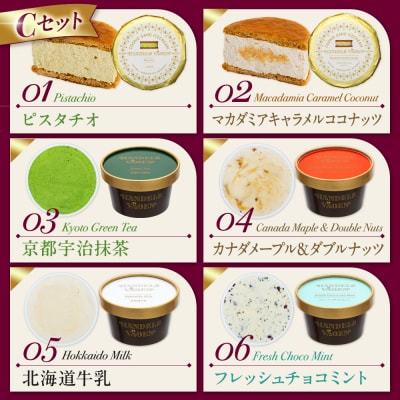 C:ハンデルスベーゲン無添加アイスクリーム/クッキーサンド2個&濃厚カップアイスクリーム4個セット