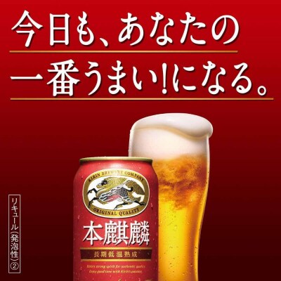 キリンビール キリン本麒麟 500ml 2ケース(48本入)