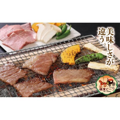 かながわブランド認定　黒毛和牛　横濱ビーフ　肩ロース焼肉用(手切り)　250g×2