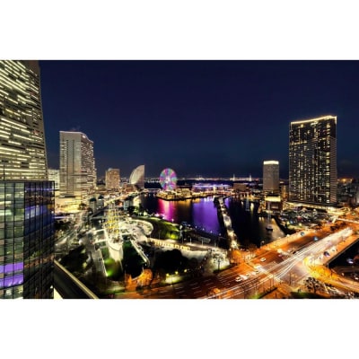 ニューオータニイン横浜プレミアム　ペア宿泊　海側コーナーデラックスツイン朝夕食付(下町ディナー)