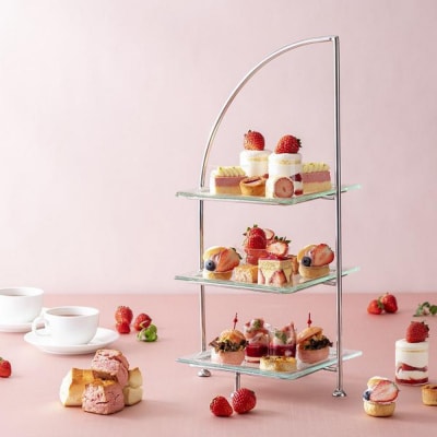 インターコンチネンタル マリンブルー アフタヌーンティー券|海を眺めるラウンジで楽しむスイーツ体験