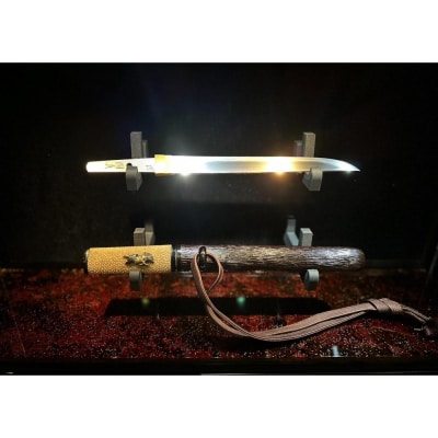 短刀箱(箔漆 紅葉)