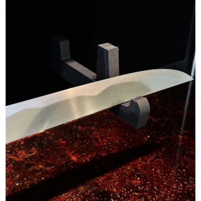 短刀箱(箔漆 紅葉)