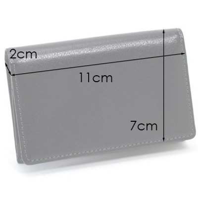 名刺入れ　(NH0812)　【メンズ】ブラック/グリーンステッチ〈キタムラ〉