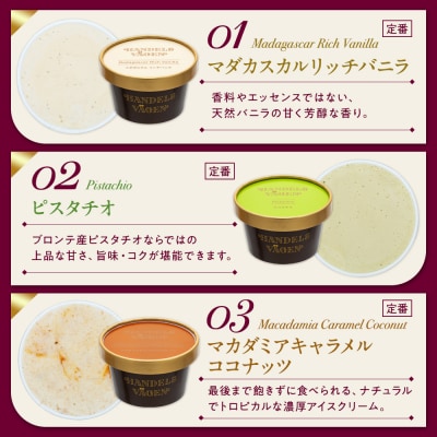 ハンデルスベーゲン 無添加アイスクリーム / 24個セット