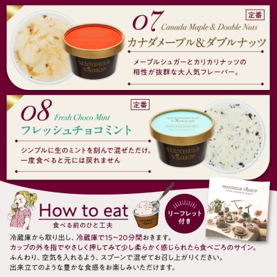 ハンデルスベーゲン 無添加アイスクリーム / 24個セット