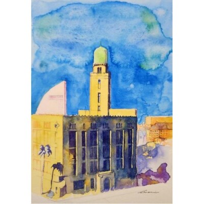 水彩画作品　No,447