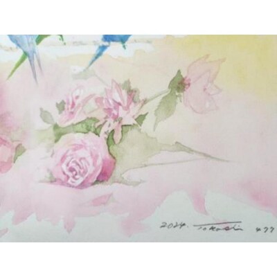 水彩画作品　No,477