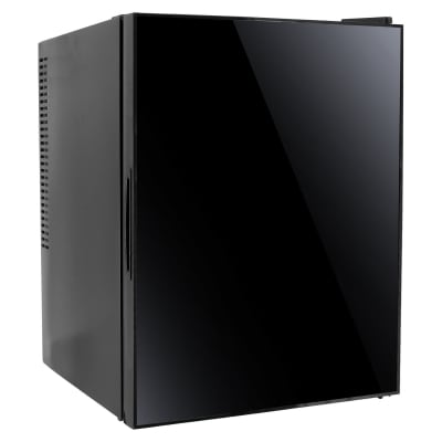 40Lペルチェ式冷蔵庫ブラックガラス HH-RP2140GB 