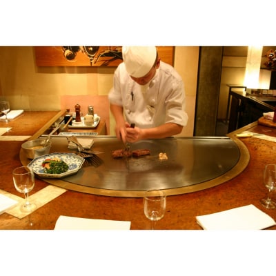 鉄板焼き「知喜多」 スペシャルランチコース【2名様体験チケット】