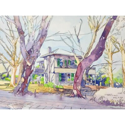 水彩画作品　No,488