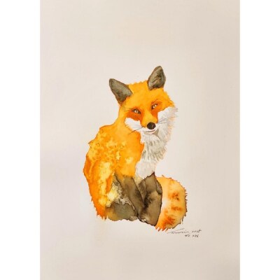 水彩画作品　No,486