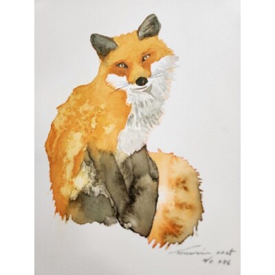 水彩画作品　No,486