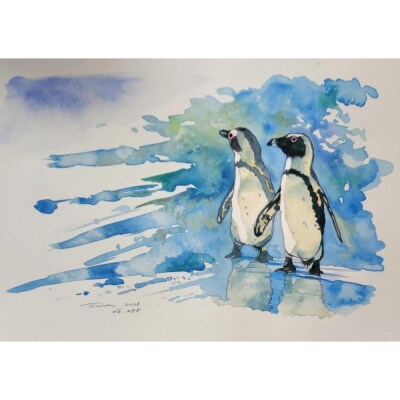 水彩画作品　No,485