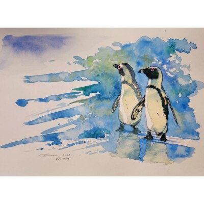 水彩画作品　No,485