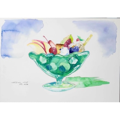 水彩画作品　No,484