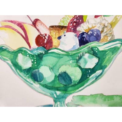 水彩画作品　No,484