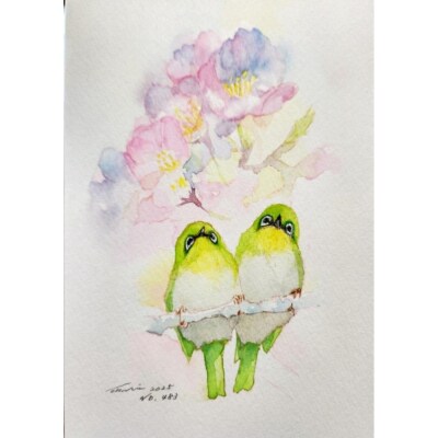 水彩画作品　No,483