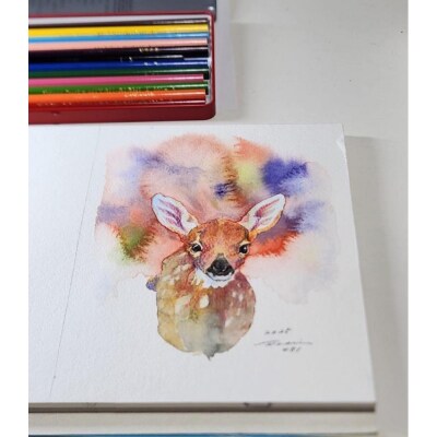 水彩画作品　No,481