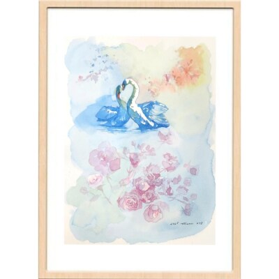 水彩画作品　No,478