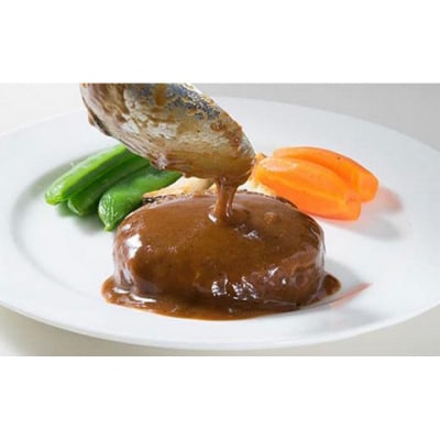 横濱贅沢仕込み牛100%～A5ランク黒毛和牛入り　上田屋謹製ハンバーグステーキ(150g×16個入)