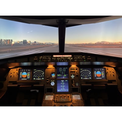 A320フライトシミュレーター120分操縦体験