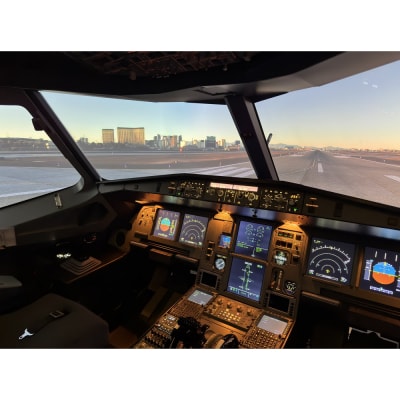 A320フライトシミュレーター120分操縦体験