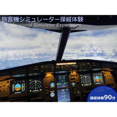 A320フライトシミュレーター90分操縦体験